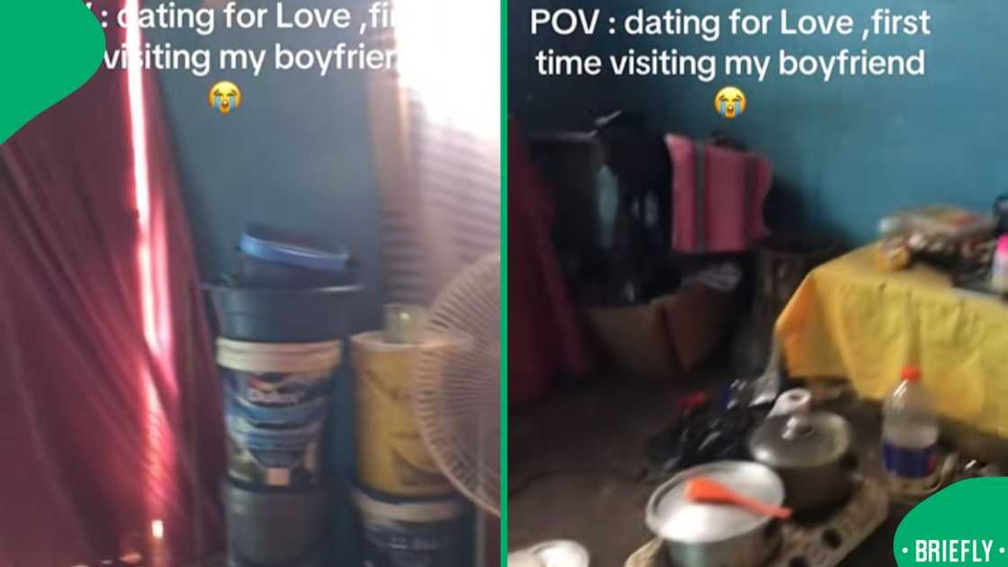 The visual on the right showed the untidiness