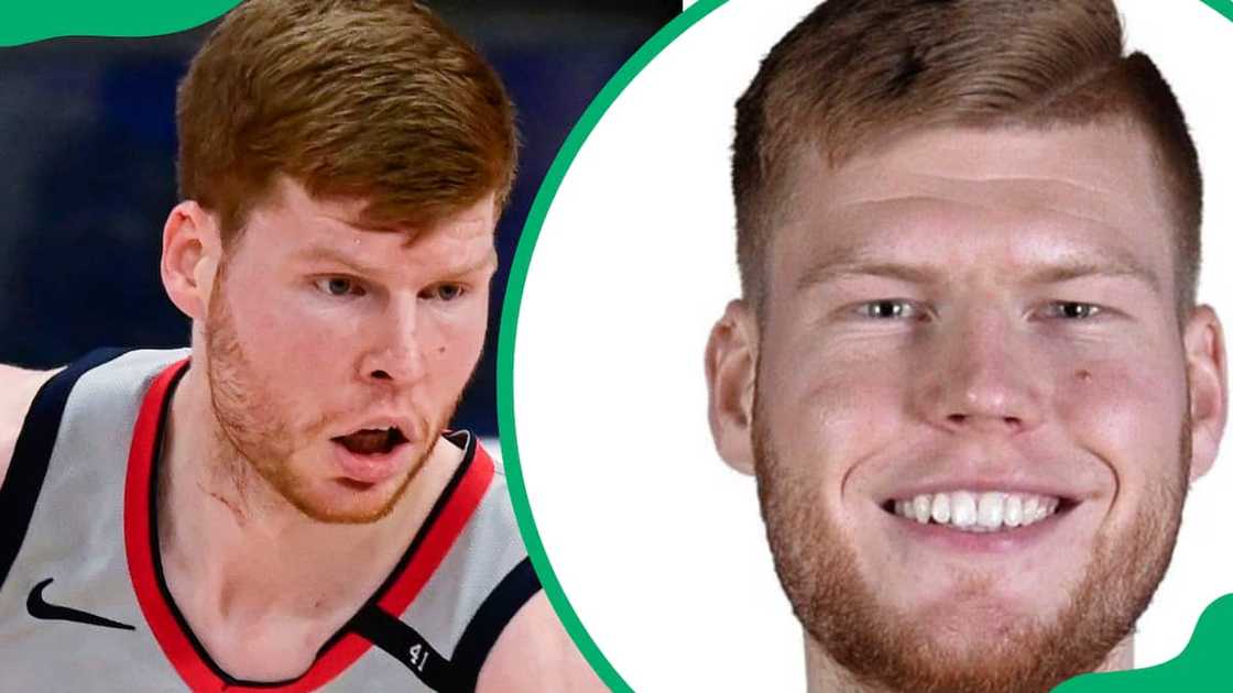 Davis Bertans during a match Davis Bertans during a match