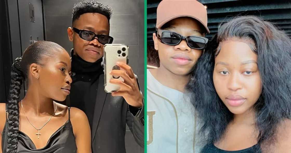 Ghost Hlubi bought girlfriend Seemah a new Porsche. Ghost Hlubi bought girlfriend Seemah a new Porsche.