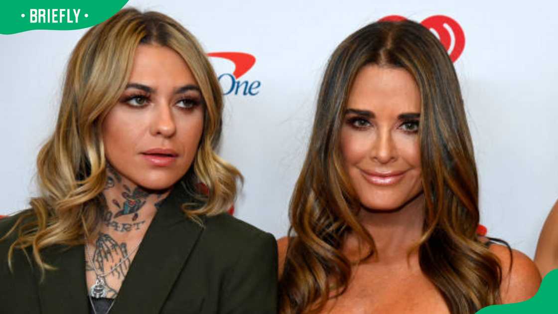 Morgan Wade (L) and Kyle Richards (R) at the 2022 iHeartRadio Music Festival Morgan Wade (L) and Kyle Richards (R) at the 2022 iHeartRadio Music Festival