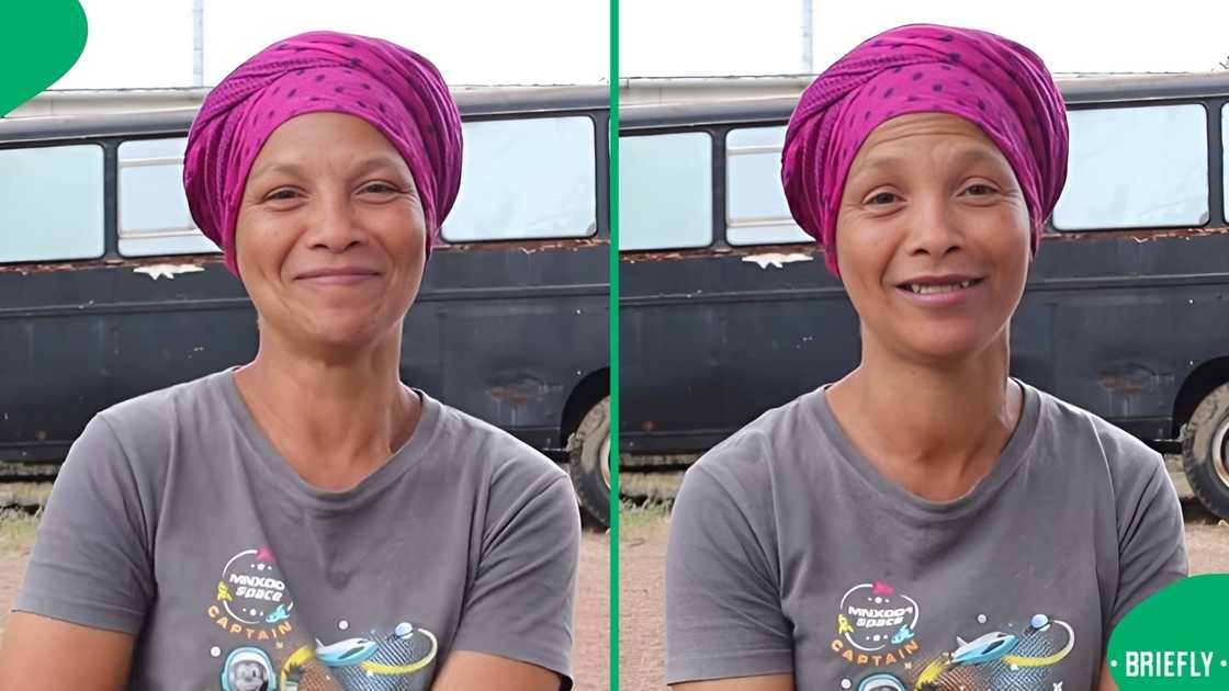 A woman experiencing homelessness shared her experience in a night shelter.