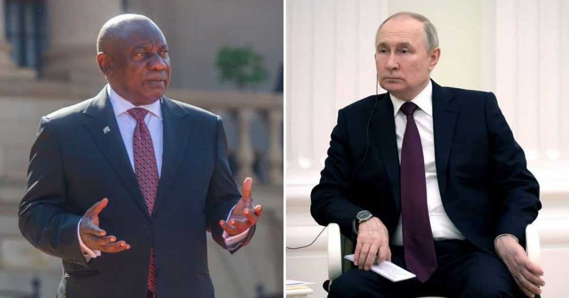 President Cyril Ramaphosa and Russian President Vladimir Putin talk future plans in telephone call President Cyril Ramaphosa and Russian President Vladimir Putin talk future plans in telephone call