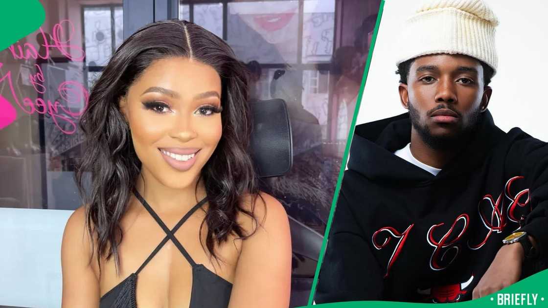 Philile Nzama bares all in pic with Sweet Guluva Philile Nzama bares all in pic with Sweet Guluva