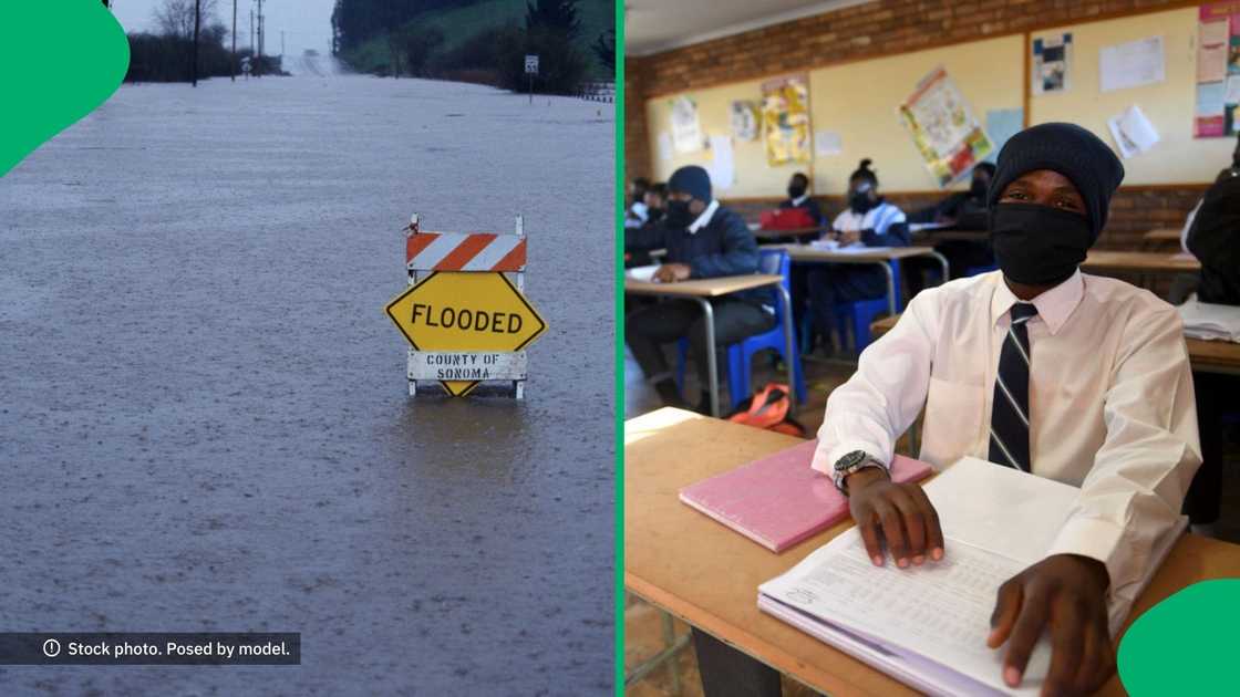 The Department of Basic Education revealed that 400 matriculants could not write their NSCexams in the Eastern Cape because of the floods