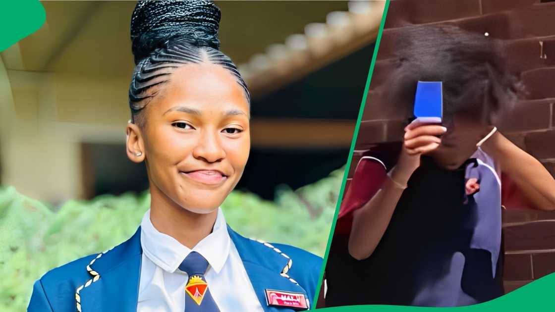 A TikTok user shared a video of how things have been going with matric A TikTok user shared a video of how things have been going with matric