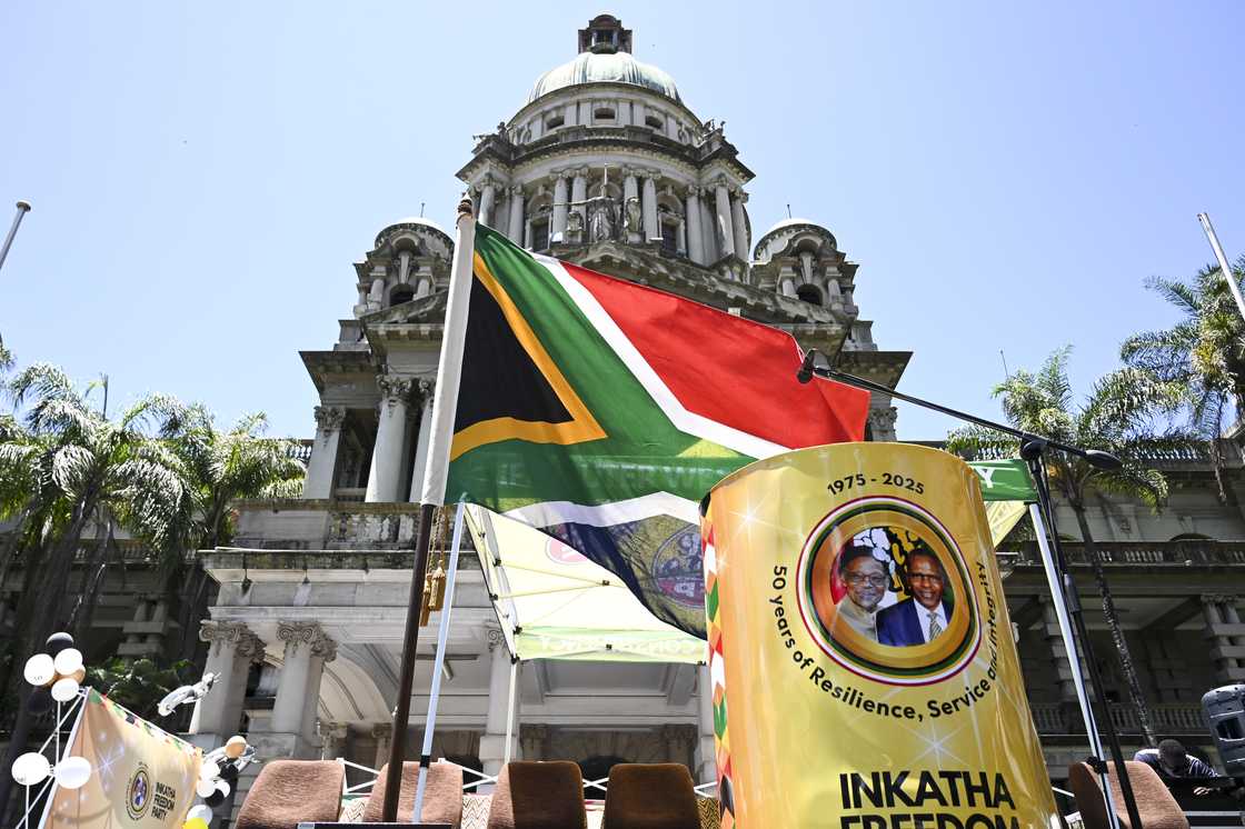The IFP officially launched its 50th anniversary celebrations at the Durban City Hall. The IFP officially launched its 50th anniversary celebrations at the Durban City Hall.