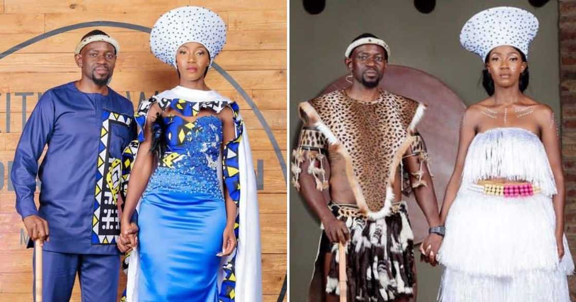 Weza Solange showed love to her husband Keith Sibiya. Weza Solange showed love to her husband Keith Sibiya.