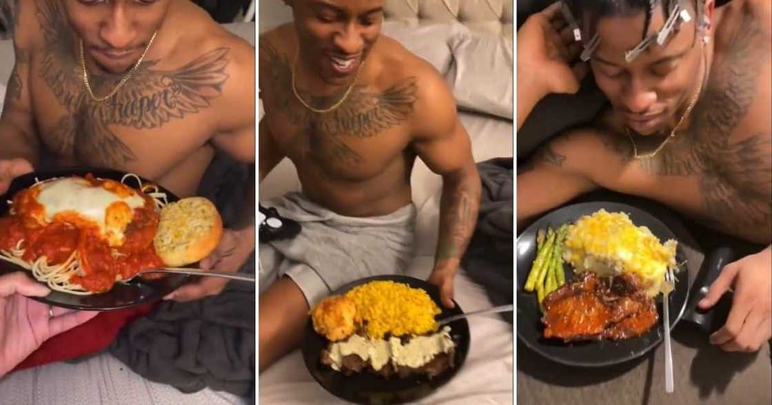 Man, spoiled, bae, jealous, meals, foodie, twitter Man, spoiled, bae, jealous, meals, foodie, twitter
