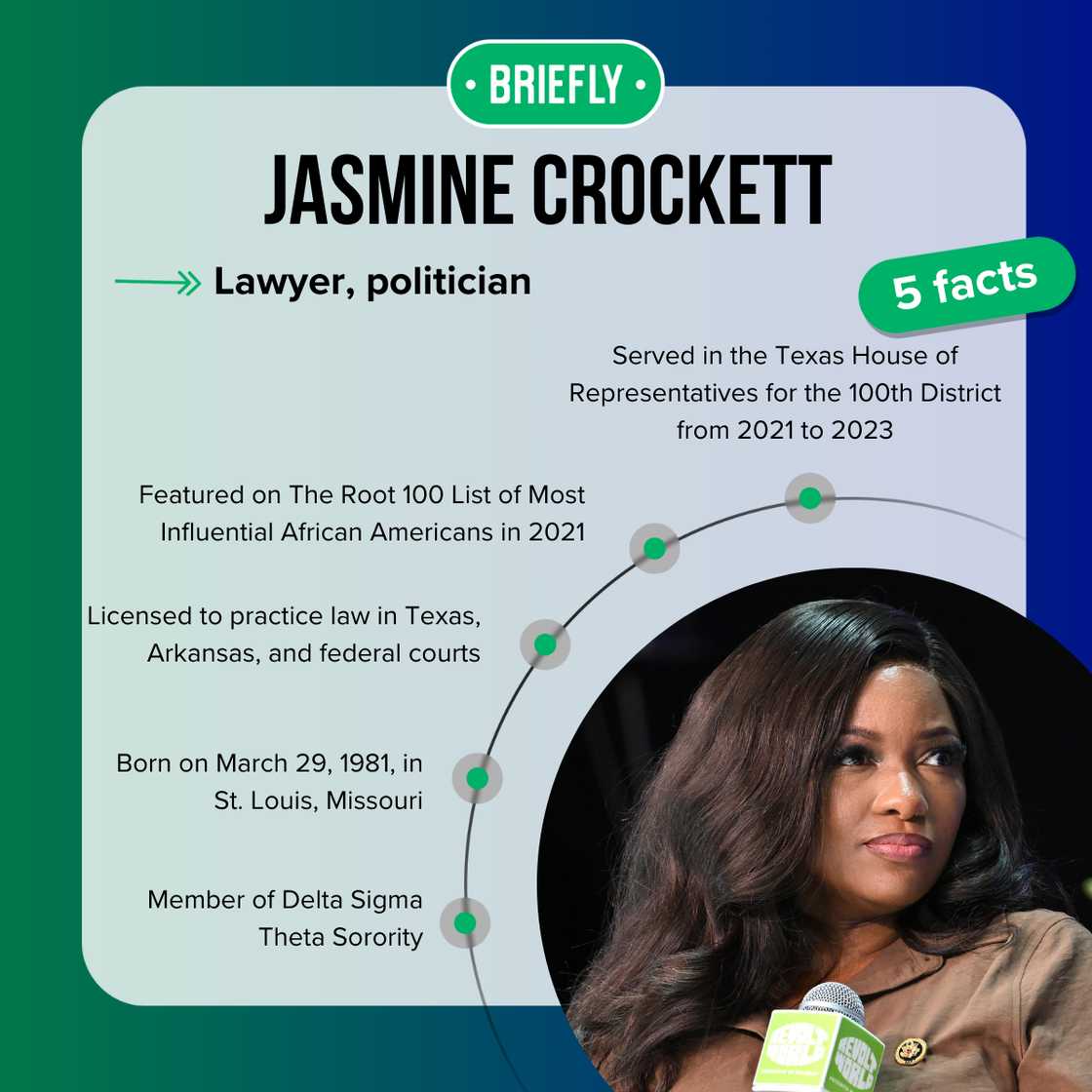 Jasmine Crockett's facts