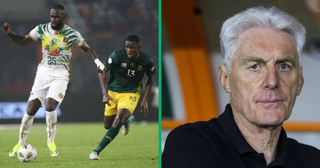 Mali defeated Bafana Bafana 2-0 at the African Cup of Nations, and a sports analyst blames Hugo Broos