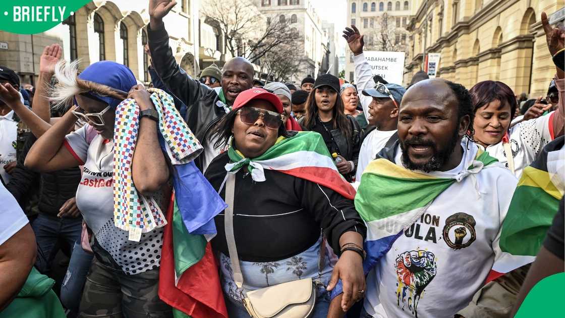 Fikile Mbalula also weighed in on anti-illegal immigration protests Fikile Mbalula also weighed in on anti-illegal immigration protests