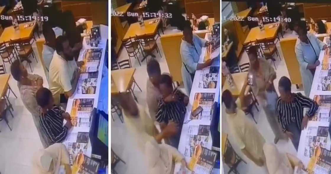Two grannies got busted in an attempt to steal a phone from a man in Durban Mall.