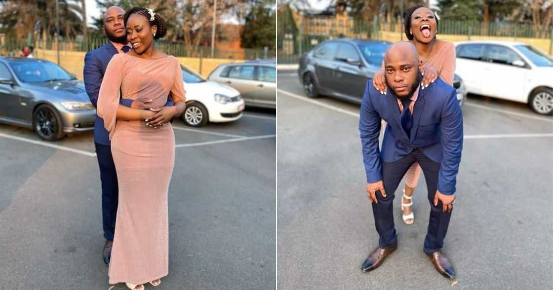 Mzansi, Celebrates, With Man, Stunning, Wedding, Pics