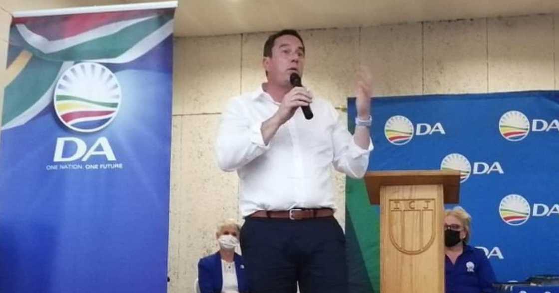 DA, Democratic Alliance, Leader, John Steenhuisen, Party, Conditions, Coalition, Government, Metros, Constitution