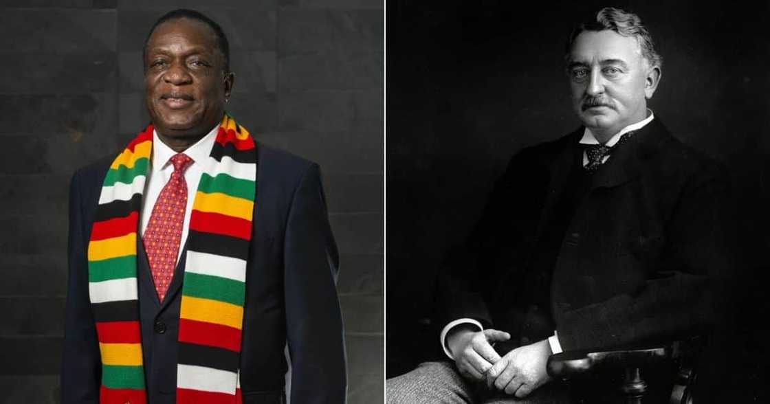 Cecil John Rhodes, Zimbabwe, Emmerson Mnangagwa, President Mnangagwa, remains, exhumed, Matabo Hills Cecil John Rhodes, Zimbabwe, Emmerson Mnangagwa, President Mnangagwa, remains, exhumed, Matabo Hills