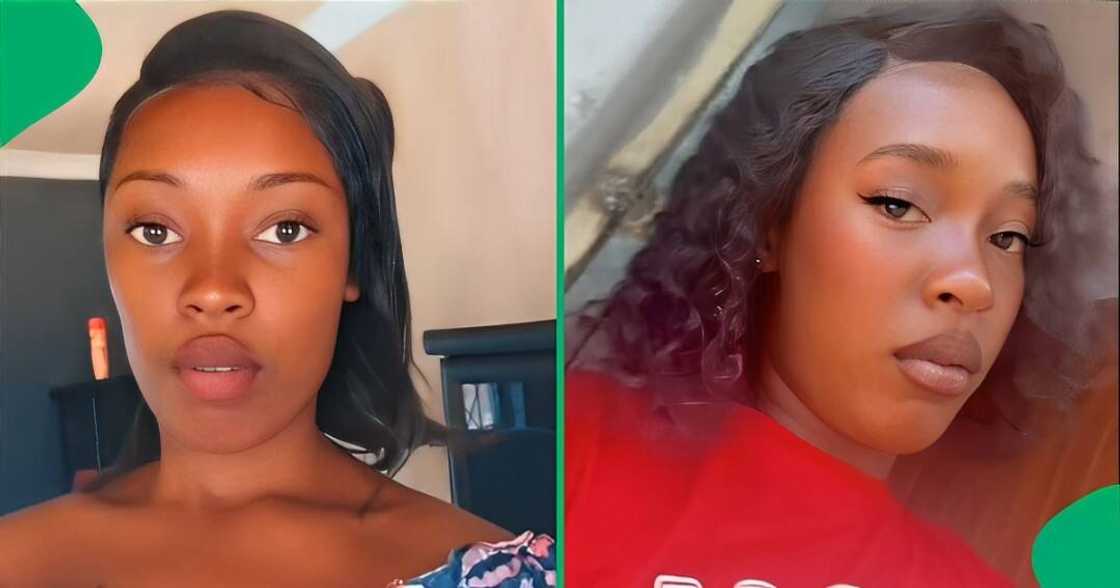 A TikTok video shows a woman unveiling her import tax bill. A TikTok video shows a woman unveiling her import tax bill.