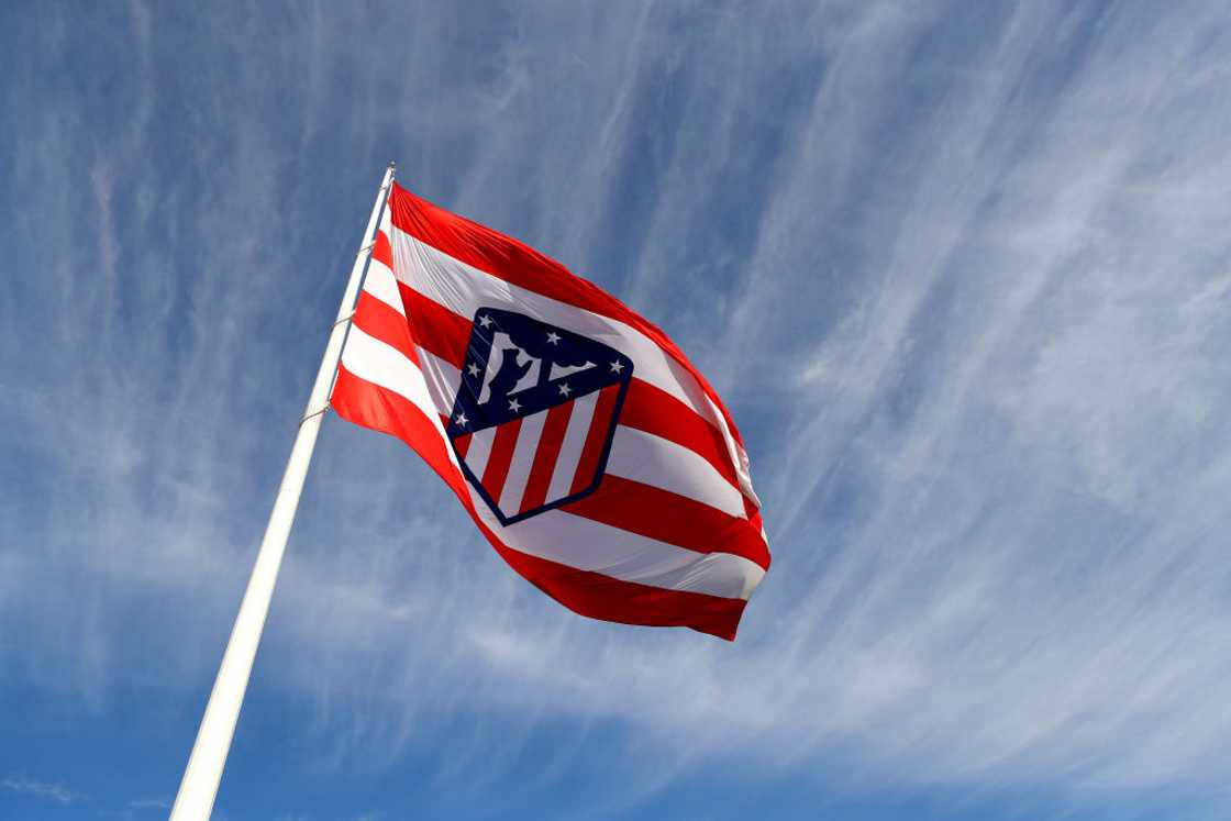 Atletico Madrid flag Atletico Madrid flag