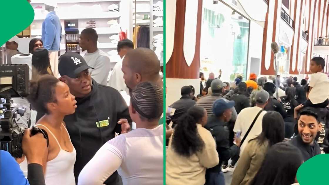 Jub Jub visited Gateway Mall, Durvab to film an 'Uyajola 9/9' episode.