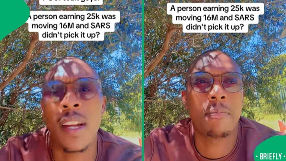 The visual on the right sparked a debate on how corruption can happen under SARS The visual on the right sparked a debate on how corruption can happen under SARS