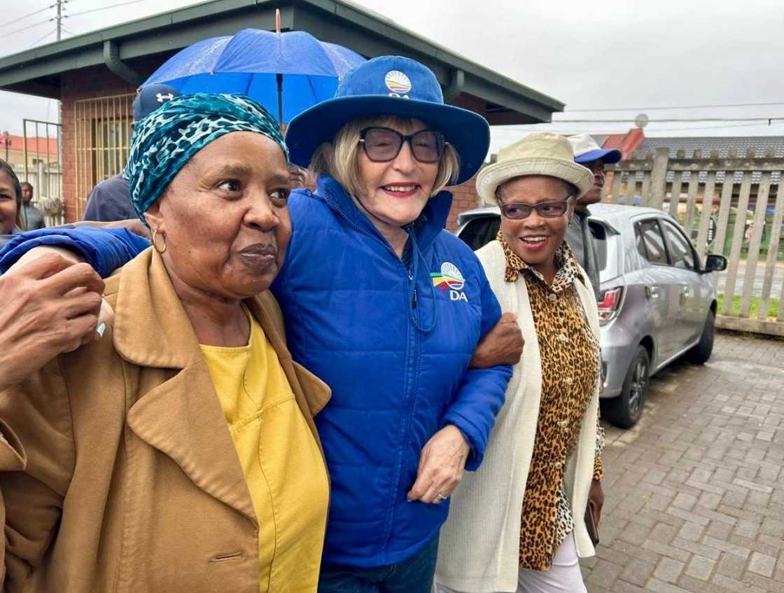 People discussed Helen Zille's Joburg mayoral campaign