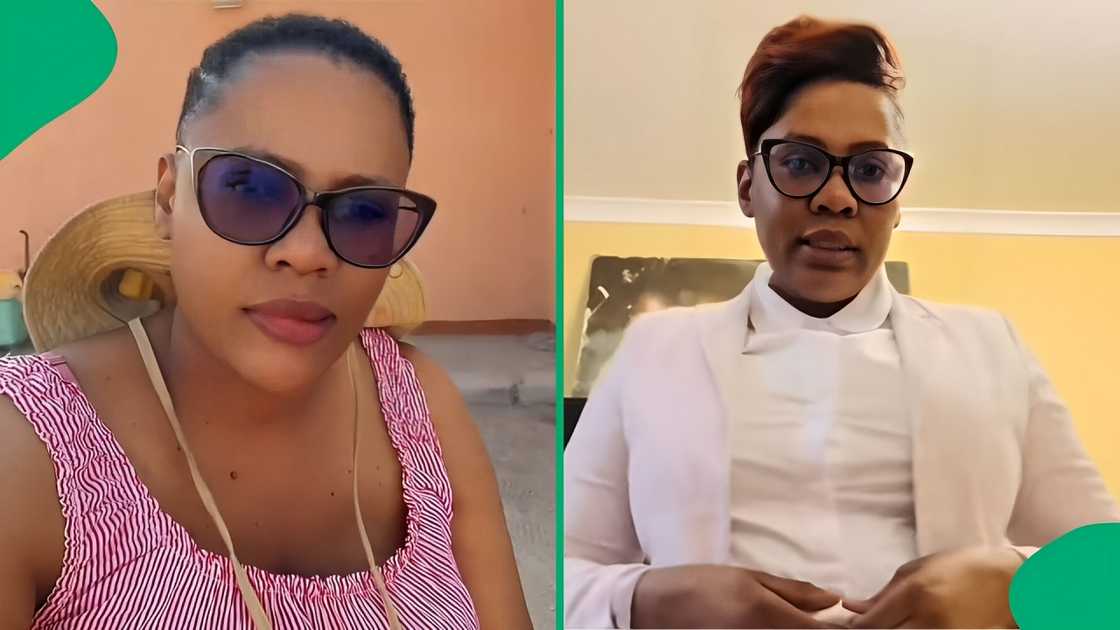 A woman flexed her fully stocked January fridge. A woman flexed her fully stocked January fridge.