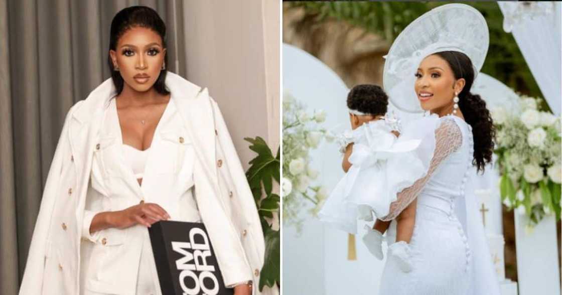 Blue Mbombo celebrates daughter's birthday