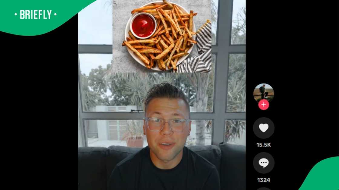 A man's post went viral. A man's post went viral.