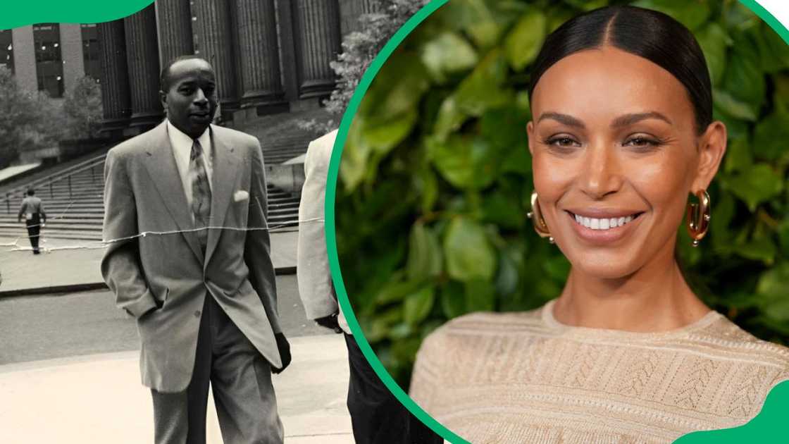 Bumpy Johnson in New York City (L). Ilfenesh Hadera at the 2024 Gotham TV Awards (R) Bumpy Johnson in New York City (L). Ilfenesh Hadera at the 2024 Gotham TV Awards (R)