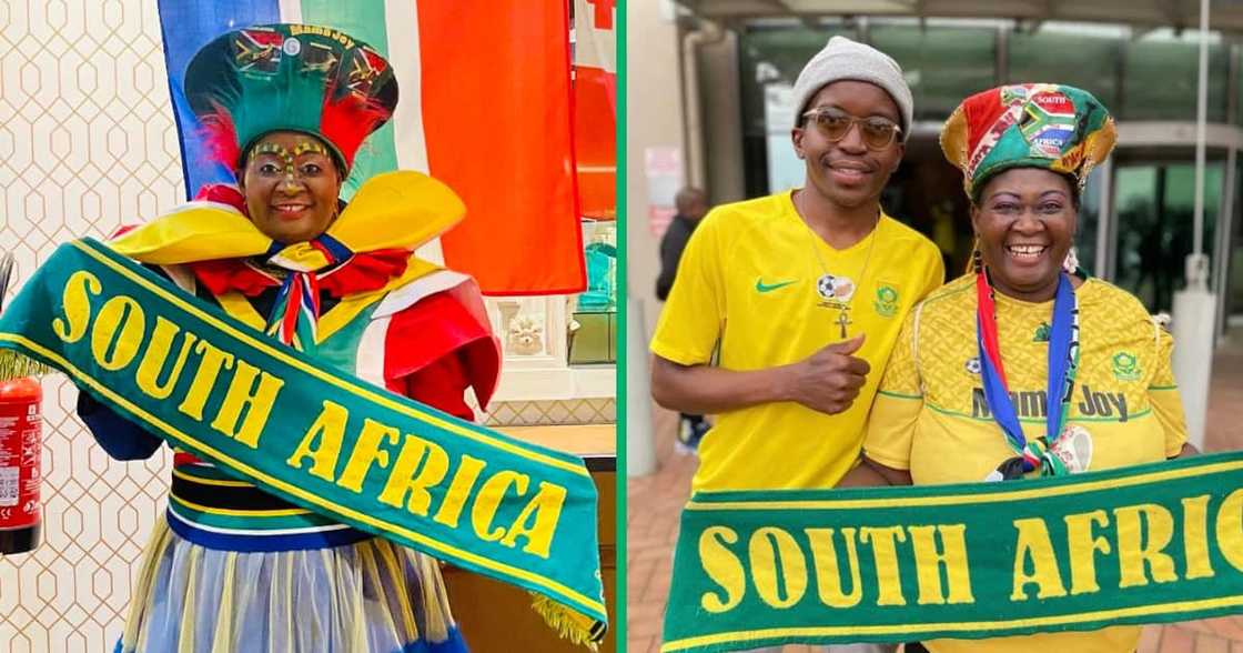 South Africa's superfan Mama Joy South Africa's superfan Mama Joy