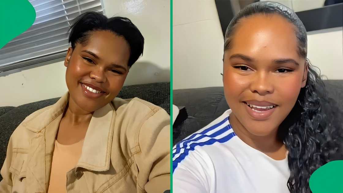 A TikTok video shows women fixing a phone using rice at a groove. A TikTok video shows women fixing a phone using rice at a groove.
