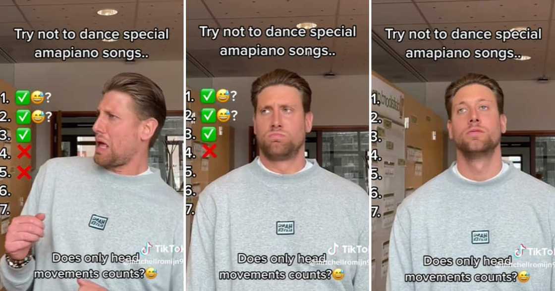 TikTok user @mitchellromijn93 thought he did well but never knew head movements count as dancing too TikTok user @mitchellromijn93 thought he did well but never knew head movements count as dancing too