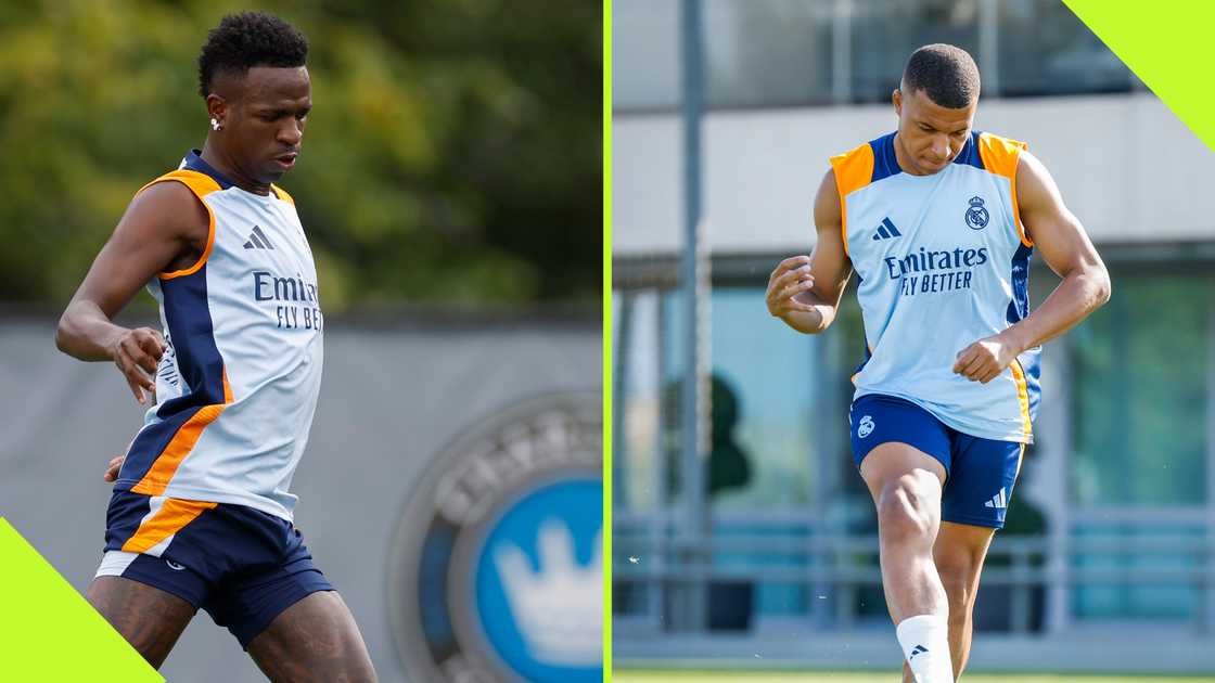 Vinicius Junior and Kylian Mbappe are expected to form a formidable partnership for Real Madrid in the upcoming season. Vinicius Junior and Kylian Mbappe are expected to form a formidable partnership for Real Madrid in the upcoming season.
