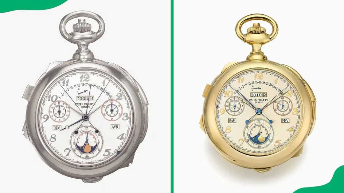 Patek Philippe White Gold Calibre 89 in two different colours Patek Philippe White Gold Calibre 89 in two different colours
