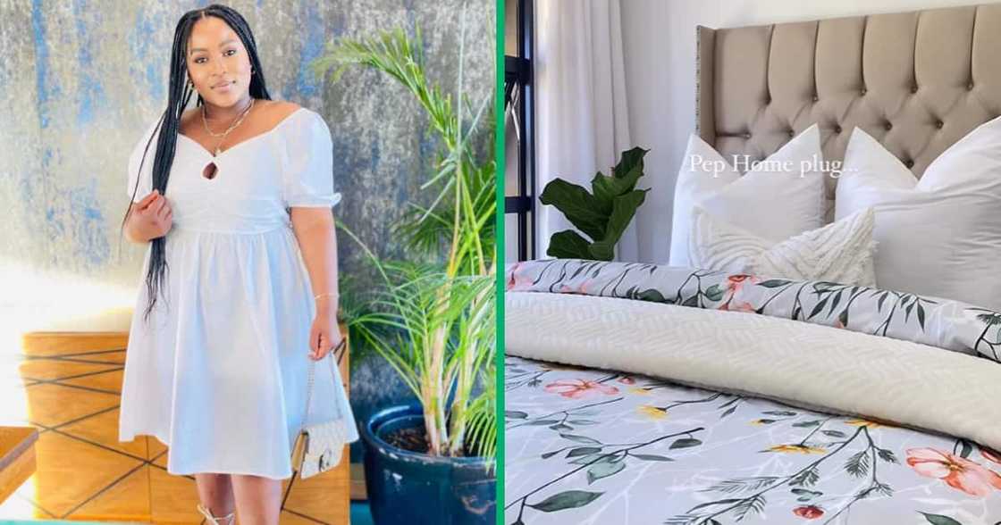 A lady showed off her amazing Pep Home haul where she bought a duvet cover A lady showed off her amazing Pep Home haul where she bought a duvet cover