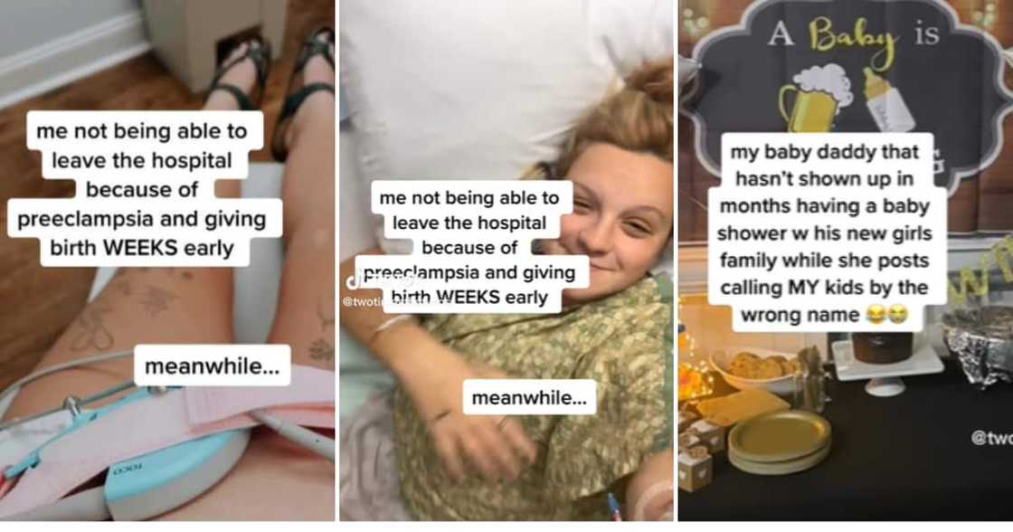 TikTok user @twotimesthetwins sharing her baby daddy drama with the world TikTok user @twotimesthetwins sharing her baby daddy drama with the world