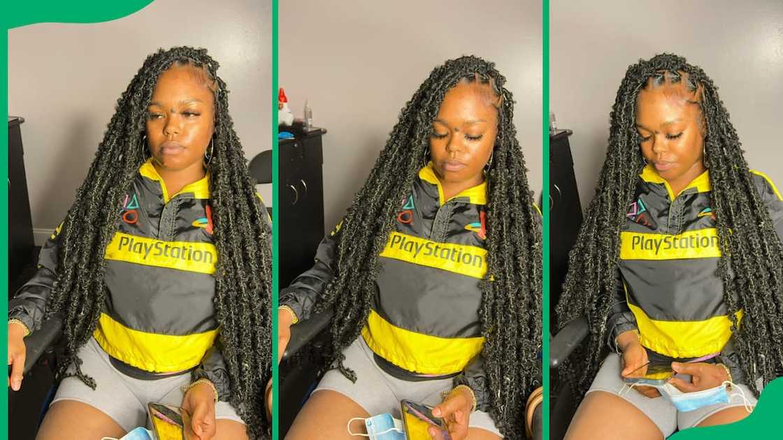 Medium butterfly locs Medium butterfly locs
