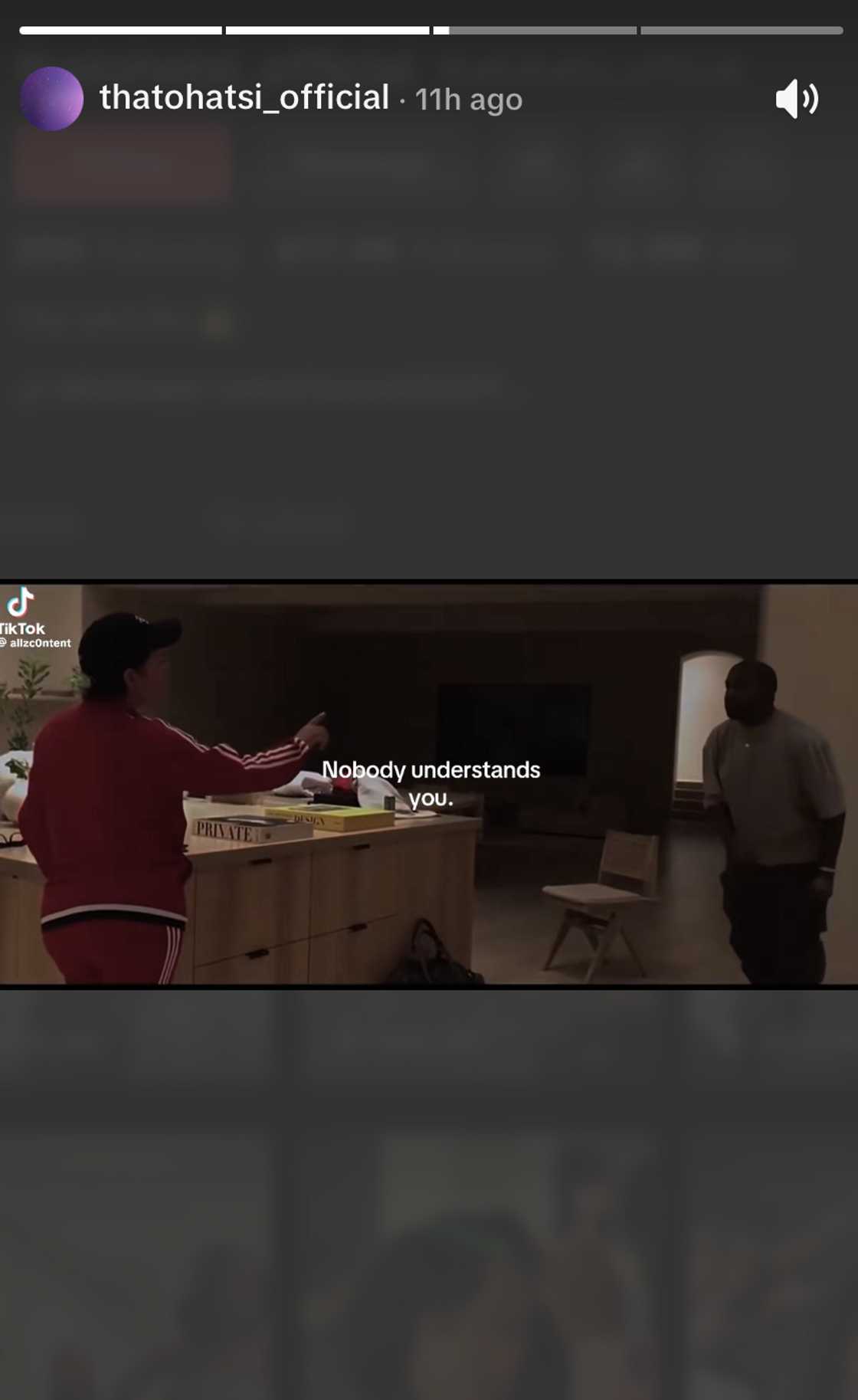 Singer Thatohatsi shared deeply concerning videos Singer Thatohatsi shared deeply concerning videos