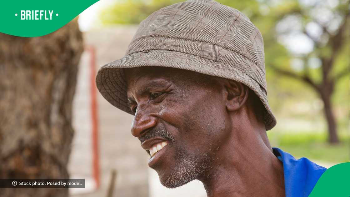 50-year-old man reacts to hearing his age 50-year-old man reacts to hearing his age