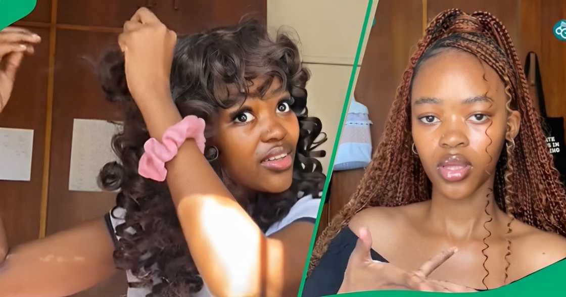 Woman rocks R250 Shein wig Woman rocks R250 Shein wig