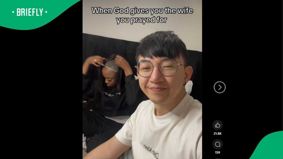 A woman's video went viral on Facebook.
