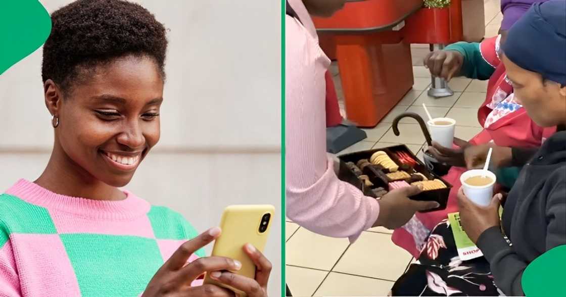 Shoprite kept its elderly customers warm and fed Shoprite kept its elderly customers warm and fed