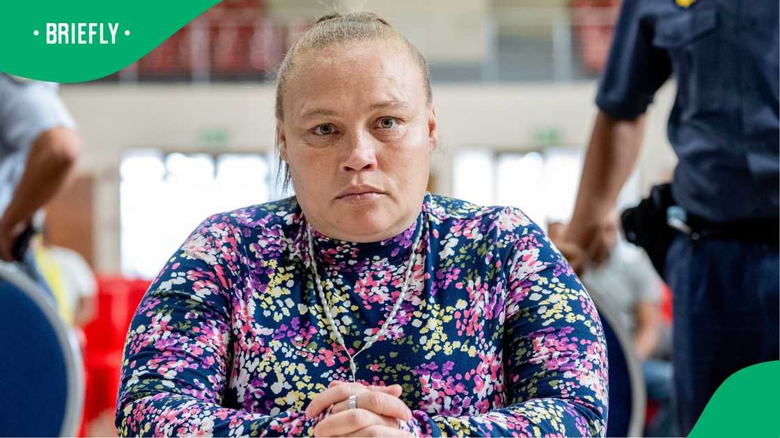 Kelly Smith during her trial at the Western Cape High Court Kelly Smith during her trial at the Western Cape High Court