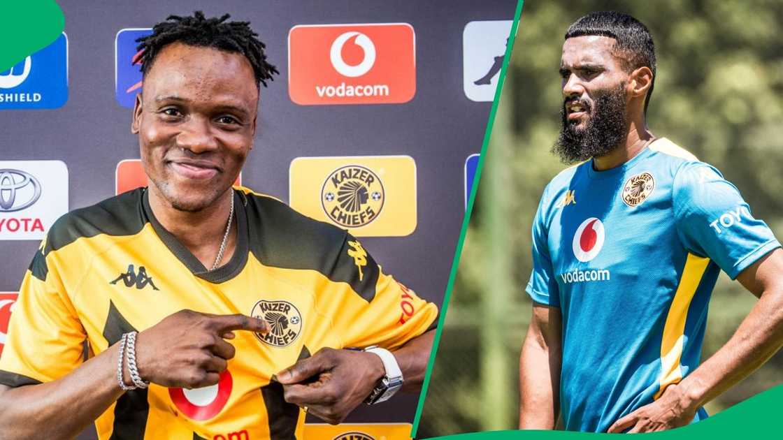Glody Lilepo and Tashreeq Morris both joined Kaizer Chiefs in the January transfer window. Glody Lilepo and Tashreeq Morris both joined Kaizer Chiefs in the January transfer window.