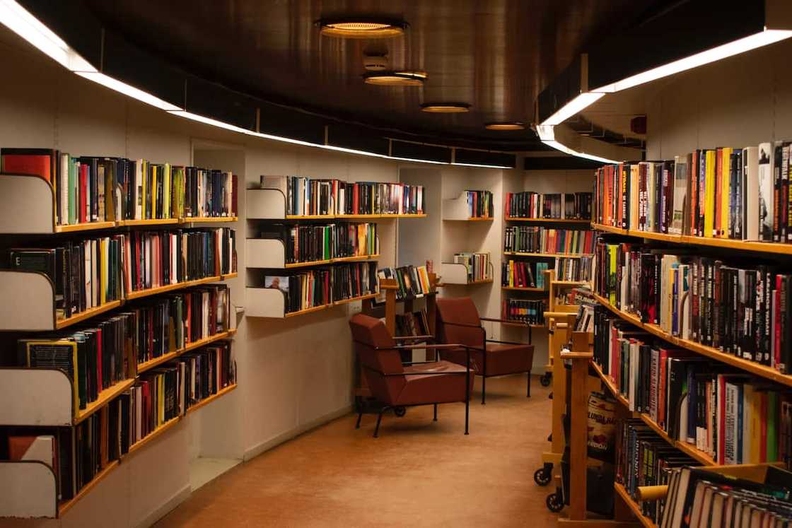 A library A library
