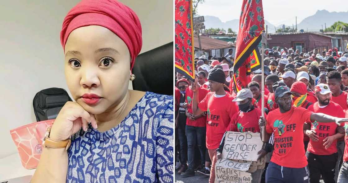 EFF, ANC, other organisations, join forces, march to Mthatha police station, #JusticeforNamhla EFF, ANC, other organisations, join forces, march to Mthatha police station, #JusticeforNamhla