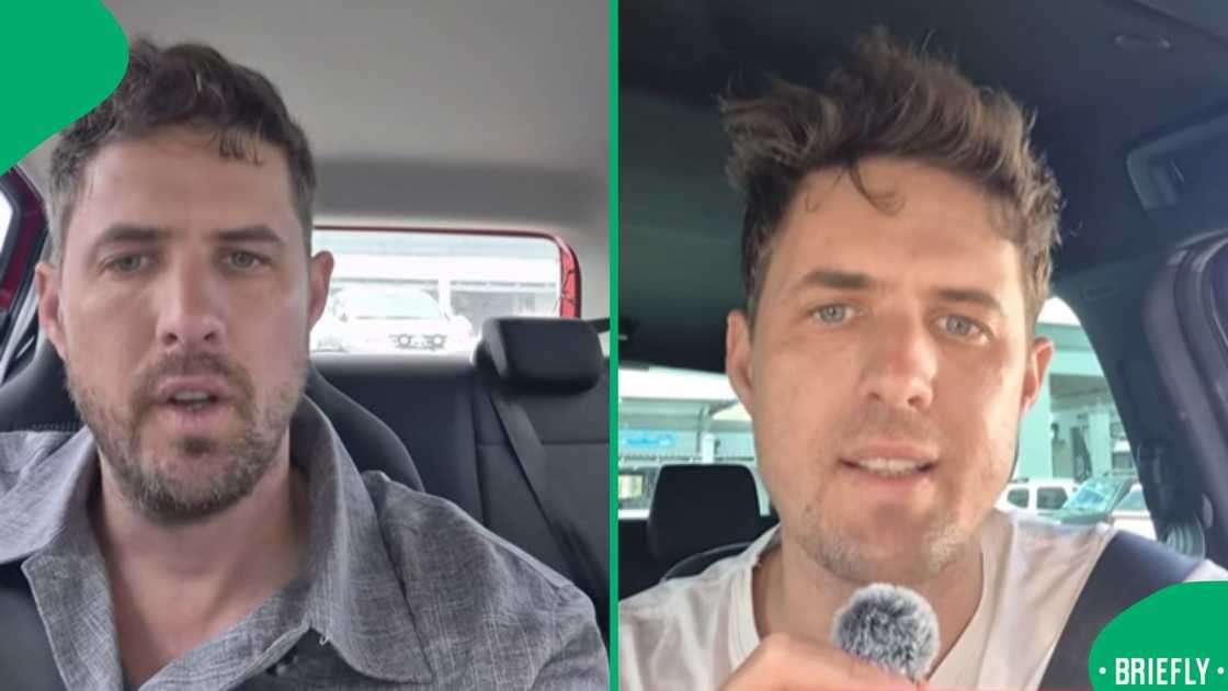 The image on the right showed a man vlogging about the IT industry