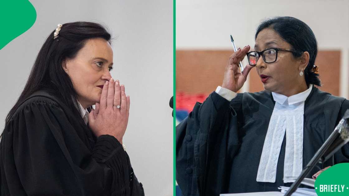 Zelda Swanepoel and Aradhana Heeramun, the prosecutors in the Joslin Smith trial Zelda Swanepoel and Aradhana Heeramun, the prosecutors in the Joslin Smith trial