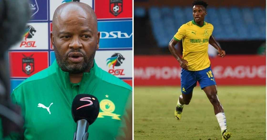 Mamelodi Sundowns coach Manqoba Mgqithi will be banking on the return of Themba Zwane for them tin against Al Ahly. Image: @Masandawana/Twitter Mamelodi Sundowns coach Manqoba Mgqithi will be banking on the return of Themba Zwane for them tin against Al Ahly. Image: @Masandawana/Twitter