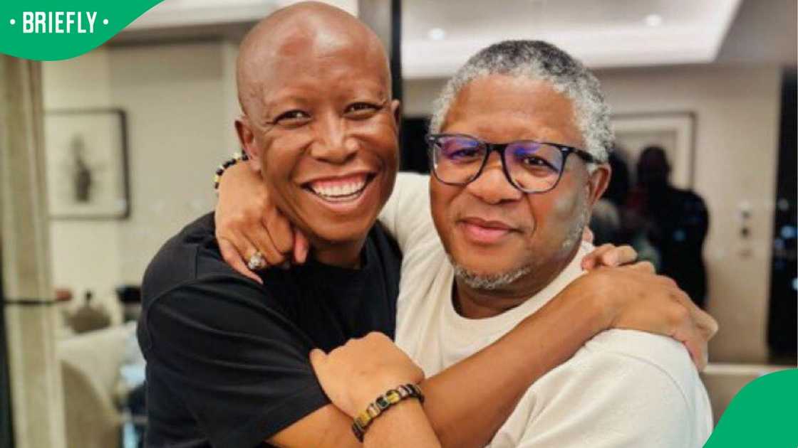 Julius Malema said he and Mbalula were from the same school of thought Julius Malema said he and Mbalula were from the same school of thought