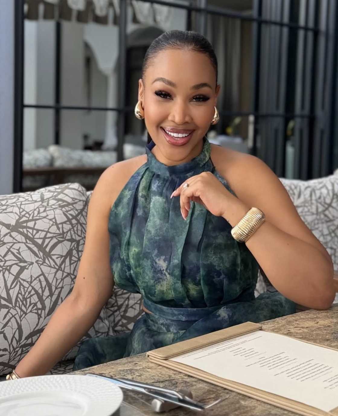 Mrs Mops gave fans a glimpse of her stunning figure